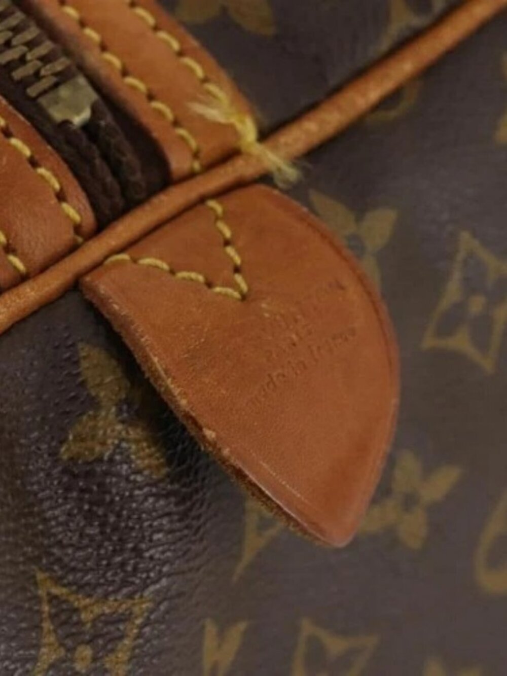 LOUIS VUITTON Monogram Sac Souple 55 Boston Bag M41622 LV Auth BAZ853 - Picture 13 of 16